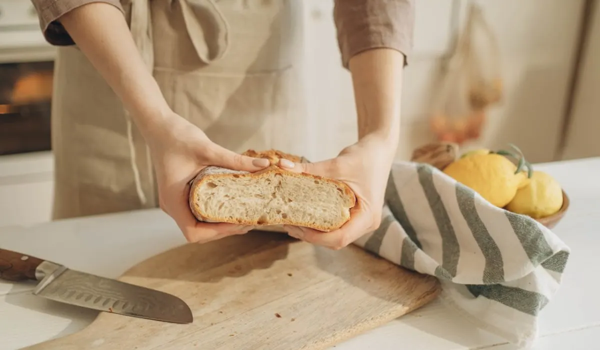 Lemon Poppy Seed Sourdough Loaf
