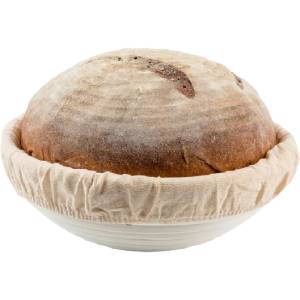 Round Bread Banneton Proofing Basket & Liner SUGUS HOUSE Brotform Dough Rising Rattan Handmade rattan bowl
