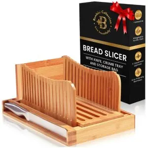 Bambüsi Bread Slicer for Homemade Bread