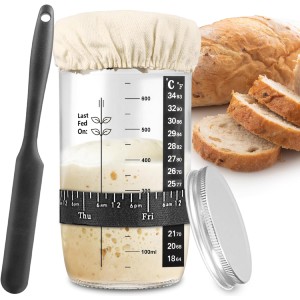 Sourdough Starter Kit with Date Marked Feeding Band