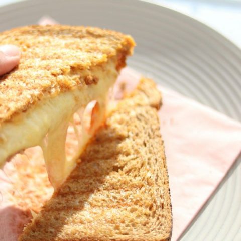 Sourdough grilled cheese toast