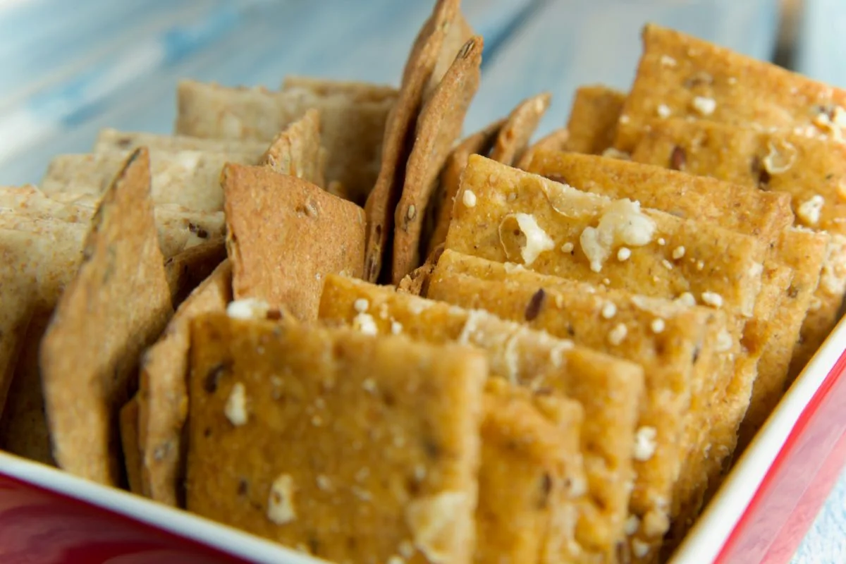Sourdough Crackers